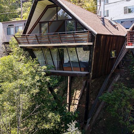 Iconic Gesner Boat House Wview Of Hollywood Sign Villa Los Angeles Ngoại thất bức ảnh
